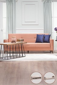Resim Modalife Star Üçlü Kanepe Yataklı/sandıklı - Somon 
