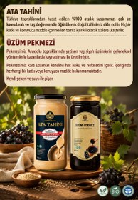Resim Taş Değirmen Ata Tahini & %100 Kara Üzüm Pekmezi 