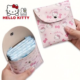 Resim For Hello Kitty Seyahat Düzenleyici Çantası İçin - Hipoalerjenik, Çok Fonksiyonlu Kozmetik ve Tuvalet Malzemeleri Depolama Sanrio'S En İyi İsimde, Sanrio 