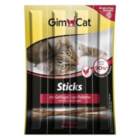 Resim Gimcat Sticks Tavuklu Kedi Çubuk Ödülü 4lü Parça 