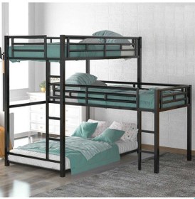 Resim Zizuva Tasarım Üç Kişilik Ranza 