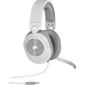 Resim Corsaır HS55 Surround USB Dolby Audio 7.1 Surround Beyaz Kablolu Gaming Kulaklık 