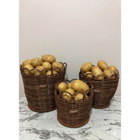 Resim Raddan Core Raddancore Premium Üçlü Patateslik/patates Sepeti Seti 