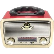 Resim Hazego Bt USB Ibreli Şarjlı Radyo 
