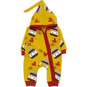 Resim BYMURAT BABY Ormancı Bebek Çocuk Chocolate Tulum Pijama 