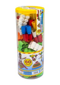 Resim Oyuncak Bloklar Süper Bloklar 60 Parça 