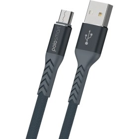 Resim Polosmart PSM21 Micro USB Hızlı Şarj Kablosu 1.2m Siyah 