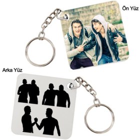 Resim Kankaya Anahtarlık - Yakın Arkadaşa 