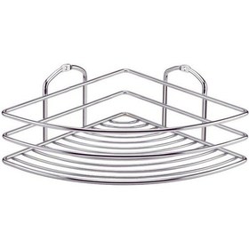 Resim Banyo Rafı Paslanmaz Metal Krom Kaplı Tek Katlı (413549777) Çok Renkli 