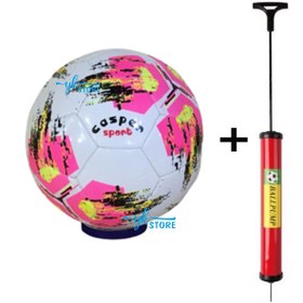 Resim YKSTORE Dikişli Futbol Topu Yüksek Kaliteli 5 Numara Ve Şişirme Pompası 