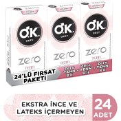 Resim Okey Zero Tenn 24'Lü Prezervatif 