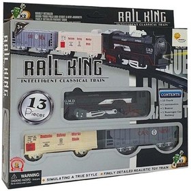 Resim Duman Oyuncak Pilli Tren Seti 13 Parça Tl.01 9011679 