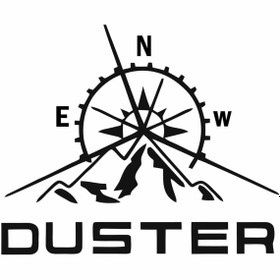Resim Redline Grafik Duster Sticker - Dacia Araba Etiketi - Araç Çıkartma 30 X 25 Cm 