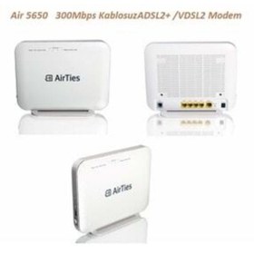 Resim Airties Air 5650 300 Mbps Kablosuz Adsl2+vdsl2 Modem Router 