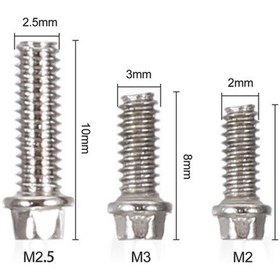 Resim Flybuy Uyumlu Traxxas, Tamıya Rc Paslanmaz Mufunye M3 Jantları İnç İçin Cıvata Çelik Araba Adet 50 1.9/2.2 - - Ty 