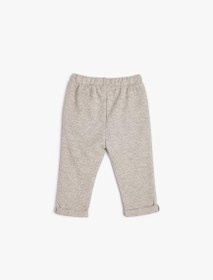 Resim Erkek Bebek Basic Jogger Eşofman Altı Beli Lastikli 