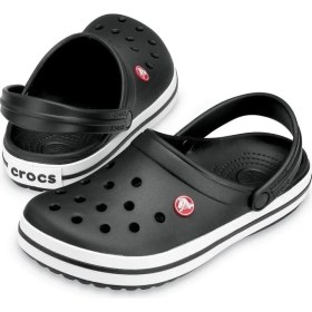 Resim Crocs Siyah Crocband Plaj Terlik Eva Malzemeden Üretilmiş Konforlu Günlük Kullanım İçin 