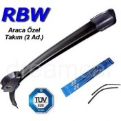 Resim R.B.W. Volkswagen Crafter İçin Muz Silecek Takım 660 mm+610 mm 390401 