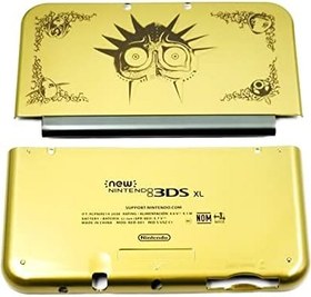 Resim Yeni 3DS XL Kabuk Üst ve Alt Kapak Levhası Altın Değişim, Nintendo New3DS XL LL New3DSXL El Konsolu, The Legend of Zel-da Edition Kılıf A E Ön Kapak Plakaları 