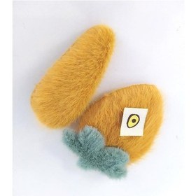 Resim Meyveli Renkli Peluş Çıt Çıt Toka 11359 Çok Renkli 