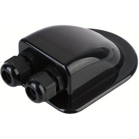 Resim Sunshine011 1 Adet Evrensel Abs Solar Araç Bağlantı Kutusu, 6-12mm Kablolar İçin Siyah 