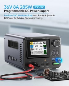 Resim Fnirsi IPS3608 Ac-Dc Akıllı Dijital Kontrol Güç Kaynağı 