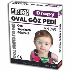 Resim Minion Korsan Göz Pedi Çocuk Tekli 