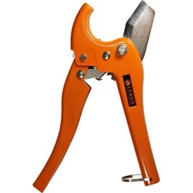 Resim Otomatik Boru Kesme Makası PVC Plastik PPR Boru Kesici Mandallı El Tipi Kesme Aleti 