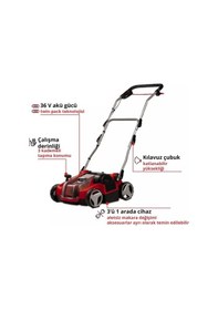 Resim Einhell GE-SC 36/35 Li - Solo, Akülü Çim Havalandırma (Akü ve şarj Hariç - 3420680 