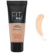 Resim Maybelline New York Fit Me Matte+Poreless Fondöten 120 Classic Ivory - Mat Fondöten 