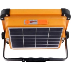 Resim Portatif 200W LED Projektör, Telefon Şarj ve 3 Renk Modu ile Güçlü Aydınlatma 