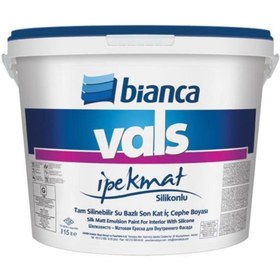 Resim Bianca Vals Ipek Mat Silikonlu Tam Silinebilir 15lt 5500 Açık Fıstık 