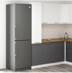 Resim Minar 40 Cm Mutfak Boy Dolabı Beyaz Antrasit D40-Mcba1 Beyaz 