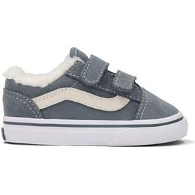Resim Vans Old Skool V Bebek Mavi Sneaker Mavi 