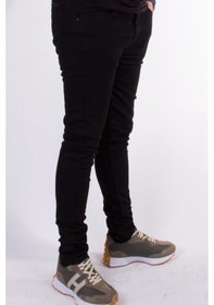 Resim Gala 9133-27 Siyah Extra Slim Düşük Bel Dar Paça Erkek Jeans Pantolon Siyah 