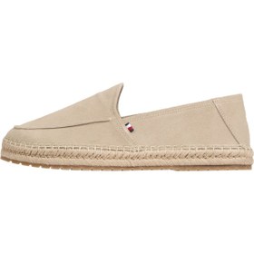 Resim Tommy Hilfiger HILFIGER FLEX ESPA SUEDE LOAFER Erkek Bej Günlük Ayakkabı - FM0FM05392 