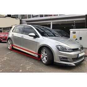 Resim Vw Golf 7 R Yan Marşpiyel Takımı - Plastik 