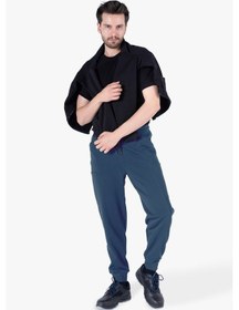 Resim Diagonel Eşofman Altı Light Lacivert 