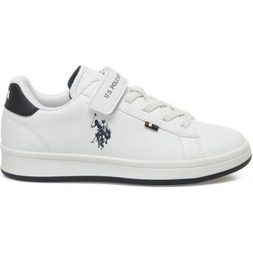 Resim U.s. Polo Assn. Enıya Jr 5fx Beyaz Erkek Çocuk Sneaker Beyaz-Laci 