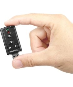 Resim Brs USB 2.0 Ses Kartı 7.1ch 