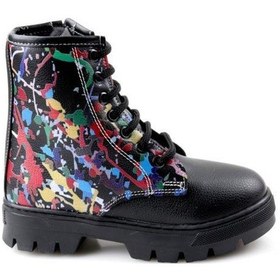 Resim Papuçcity Arz 02339 Kız Çocuk Kürklü Termal Bot Krem 