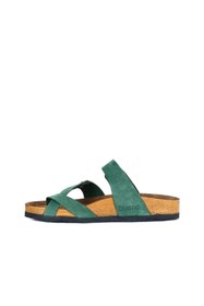 Resim Bueno Shoes Yeşil Nubuk Deri Erkek Parmak Arası Terlik 05mt102 