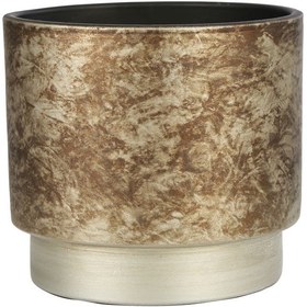 Resim Vitale Cytron Seramik Saksı Silver 22x20 cm AK.JH0046 