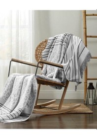 Resim Özdilek Çift Kişilik Pamuk Battaniye 180x220 -leopard Gri Gri 