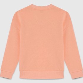 Resim United Colors Of Benetton Kız Çocuk Bnt-g23345 Benetton Sweatshirt Somon-1882 SOMON 