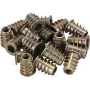 Resim Seeppitous 20 Adet M6X 15MM Altıgen Soket Vidalı Iplik Ahşap Için Somun Ekle (Yurt Dışından) 