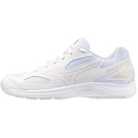 Resim Mizuno Cyclone Speed 4 Kadın Voleybol Ayakkabısı Beyaz 
