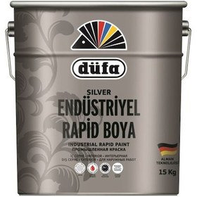 Resim Düfa Rapid Endüstriyel Boya İpek Mat Beyaz 15 Kg 