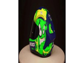 Resim Axxıs Draken Garglen Matt Fluor Green 