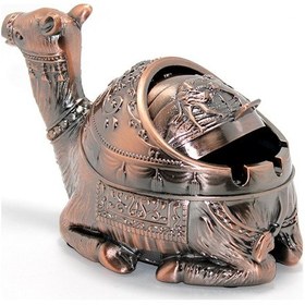 Resim Metal Deve Figürlü Küllük 